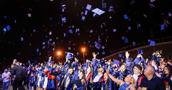 EMU Associate and Undergraduate Program Graduates Receive Their Diplomas