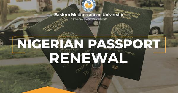RENEWAL OF NIGERIAN PASSPORTS. (January 2019)